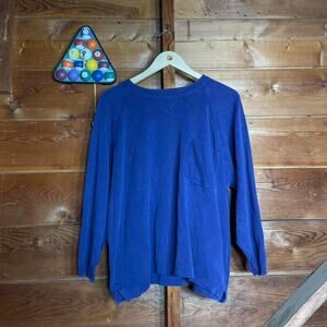 Vintage 1998 blue thermal sweater